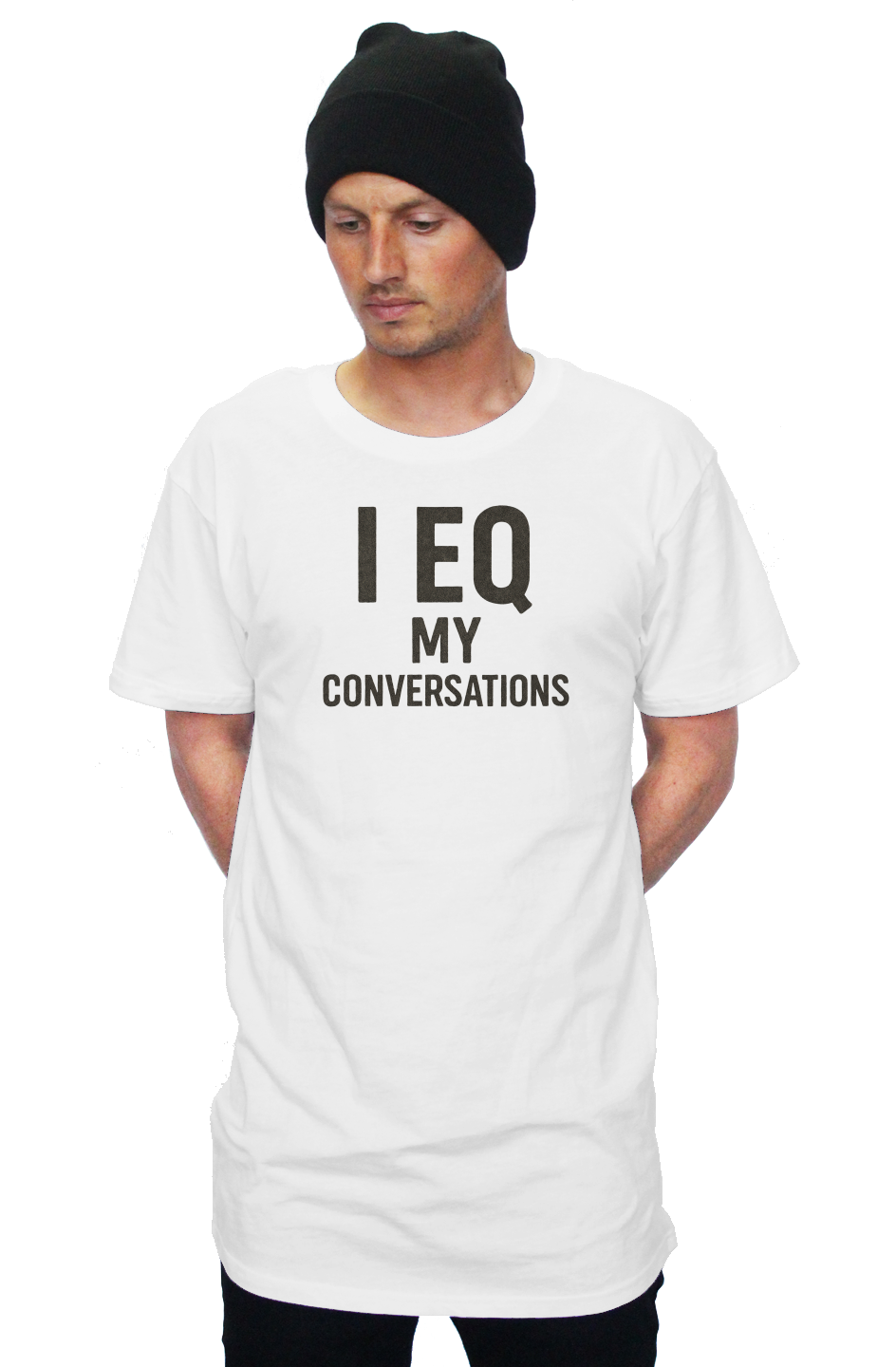 Bella Canvas Long Tee (I EQ My Conversations)