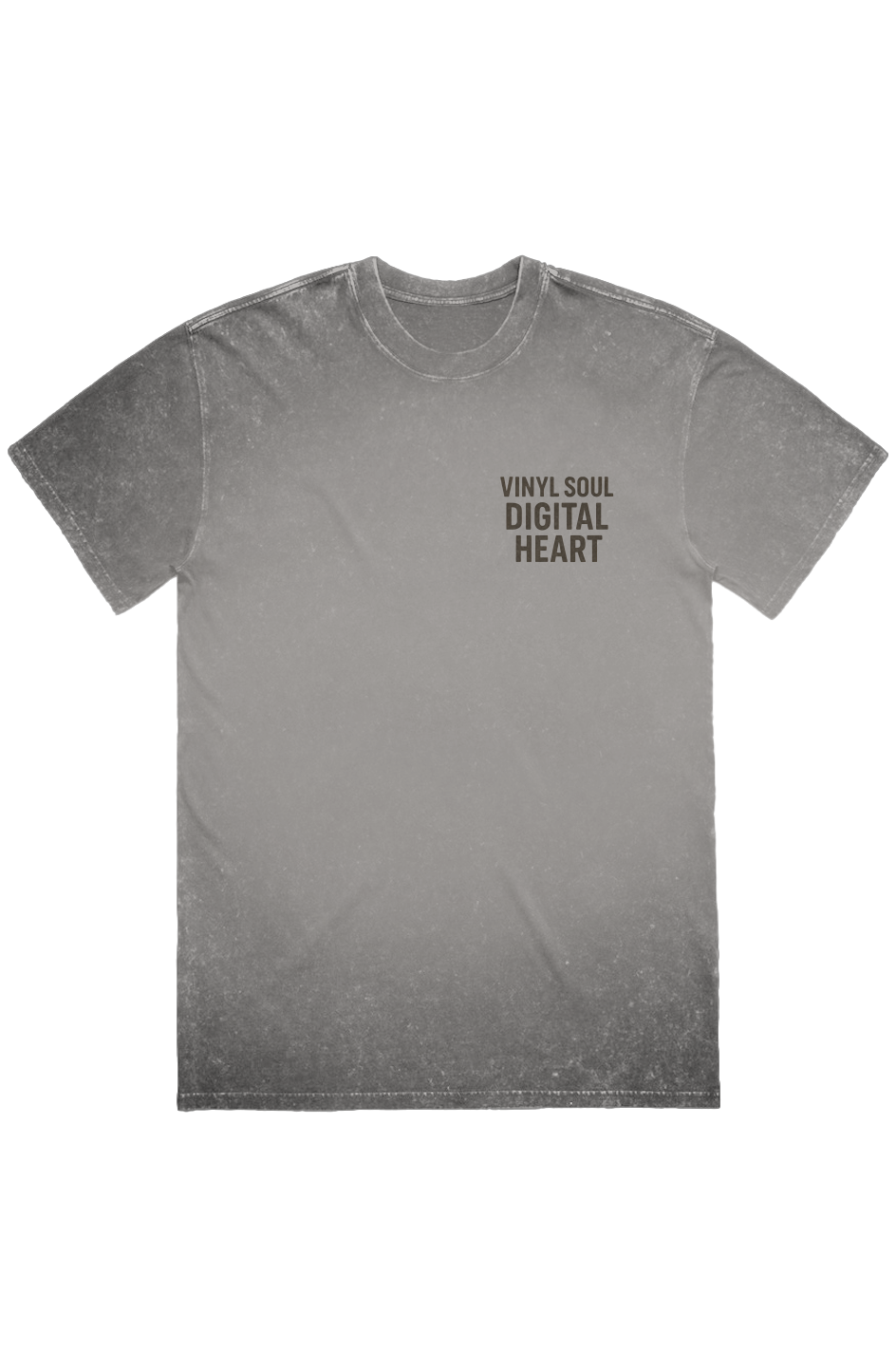 Stone Wash Heavy Tee (Vinyl Soul Digital Heart)
