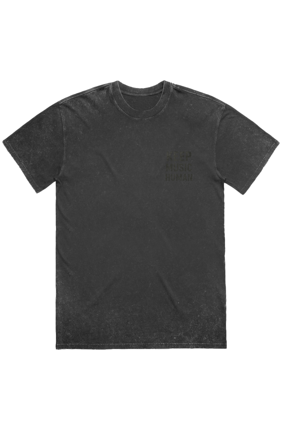 Stone Wash Heavy Tee (Keep Music Human)