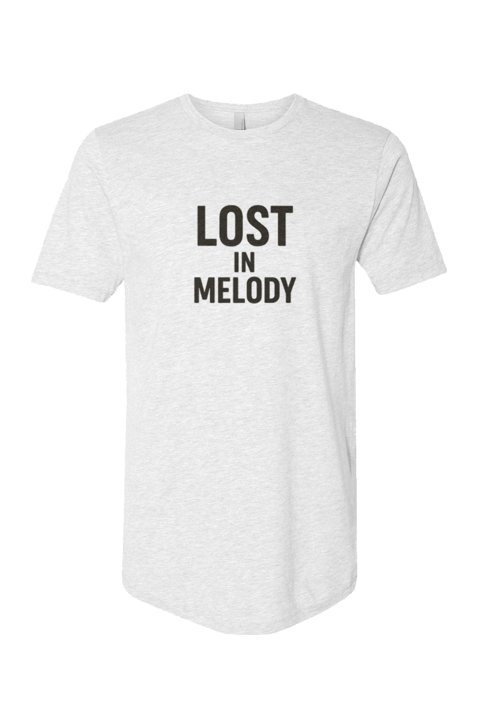 Cotton Long Body Short Sleeve Crew (Lost In Melody)