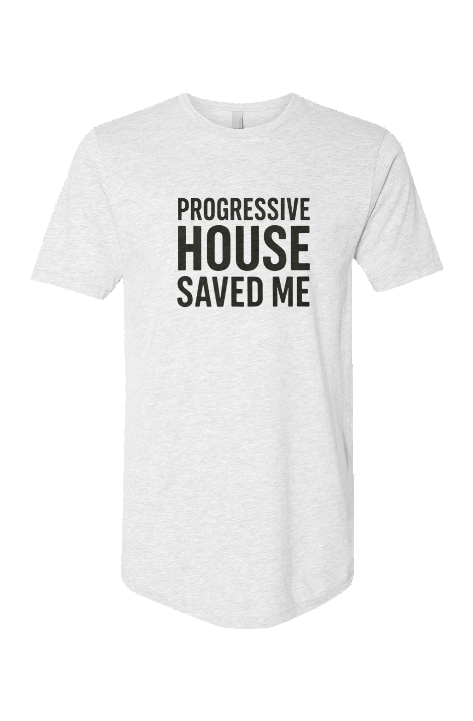 Cotton Long Body Short Sleeve Crew (Progressive House Saved Me)