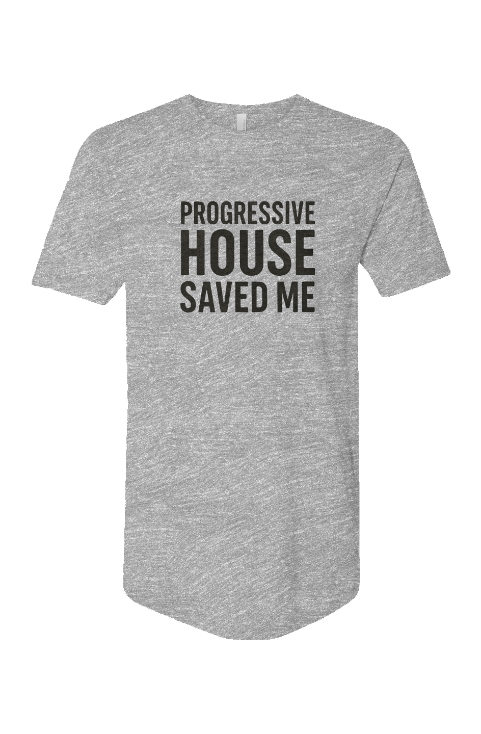 Cotton Long Body Short Sleeve Crew (Progressive House Saved Me)