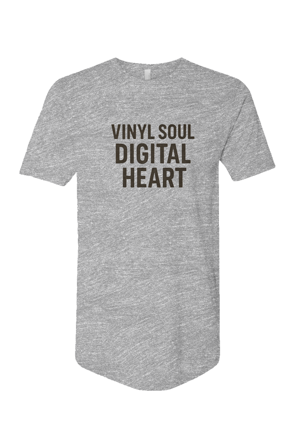Cotton Long Body Short Sleeve Crew (Vinyl Soul Digital Heart)