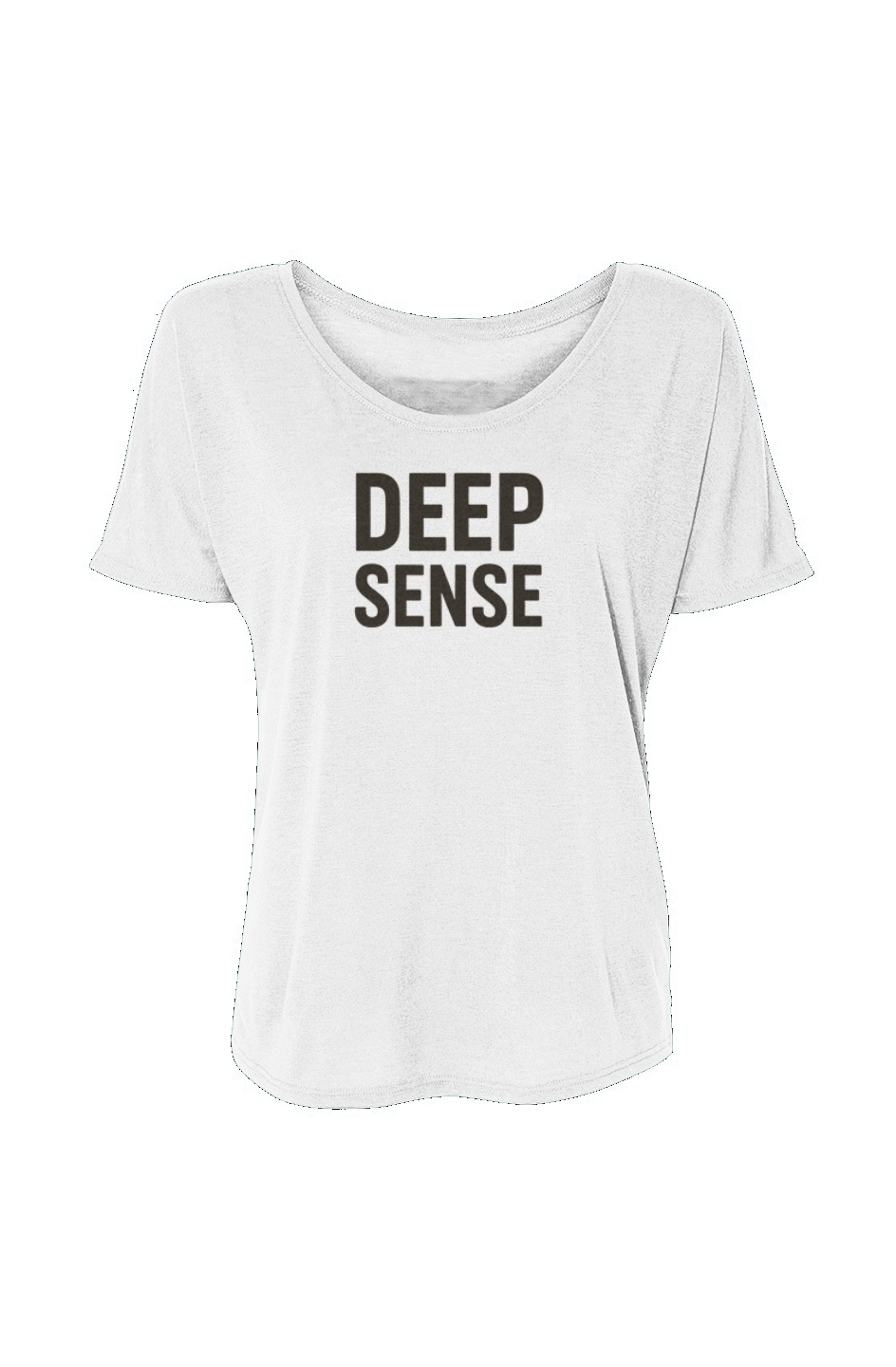 Women’s Slouchy Tee (Deep Sense)