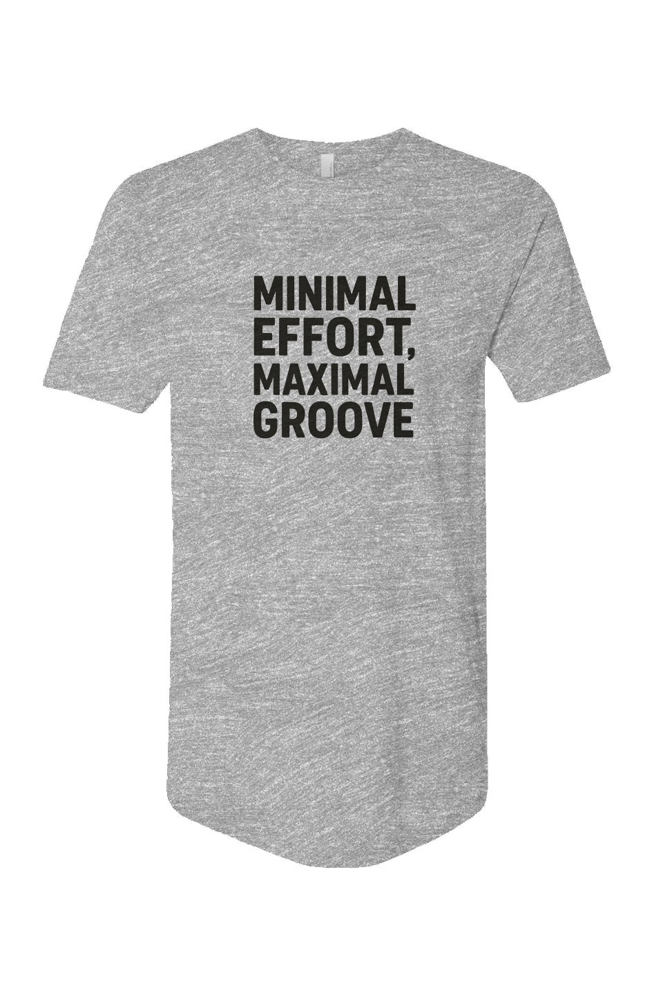 Cotton Long Body Short Sleeve Crew (Minimal Effort, Maximum Groove)