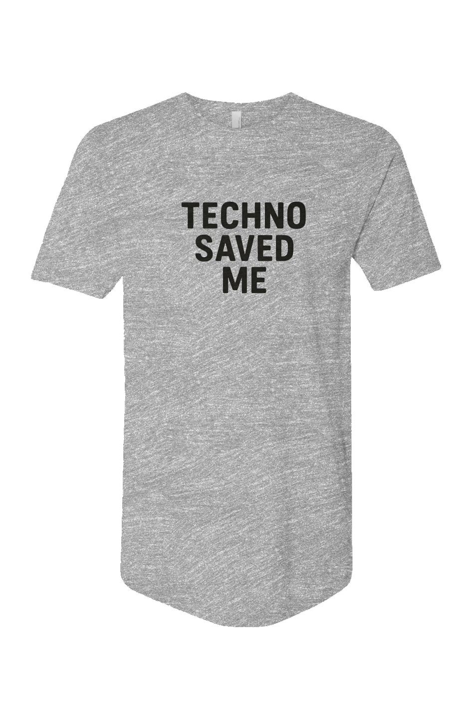 Cotton Long Body Short Sleeve Crew (Techno Saved Me)