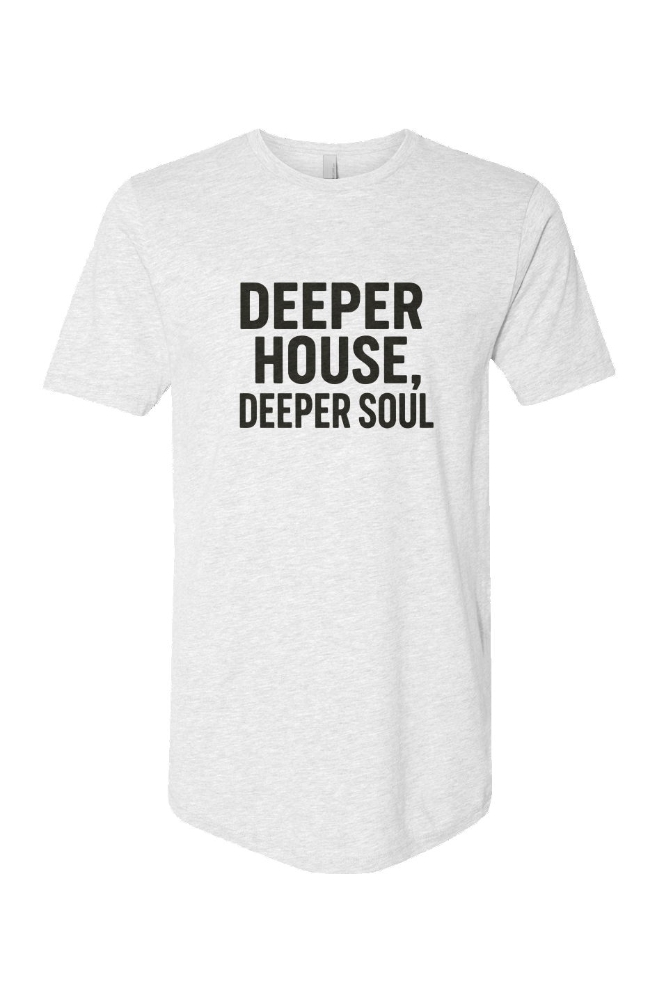 Cotton Long Body Short Sleeve Crew (Deep House, Deeper Soul)