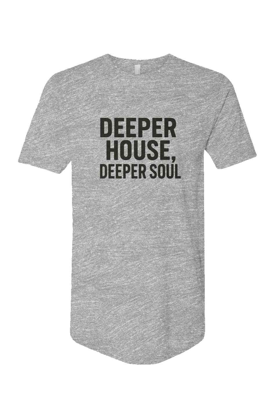 Cotton Long Body Short Sleeve Crew (Deep House, Deeper Soul)