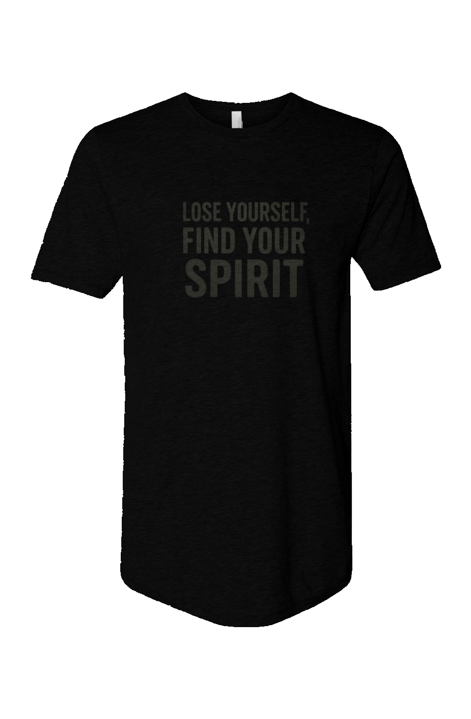 Cotton Long Body Short Sleeve Crew (Lose Your Find Your Spirit)