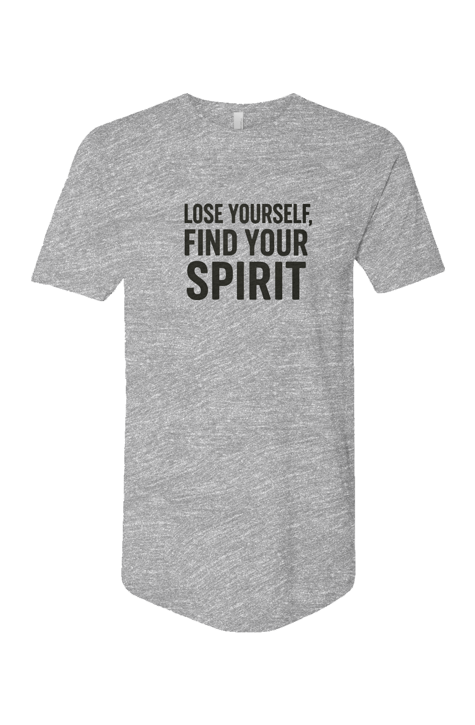 Cotton Long Body Short Sleeve Crew (Lose Your Find Your Spirit)