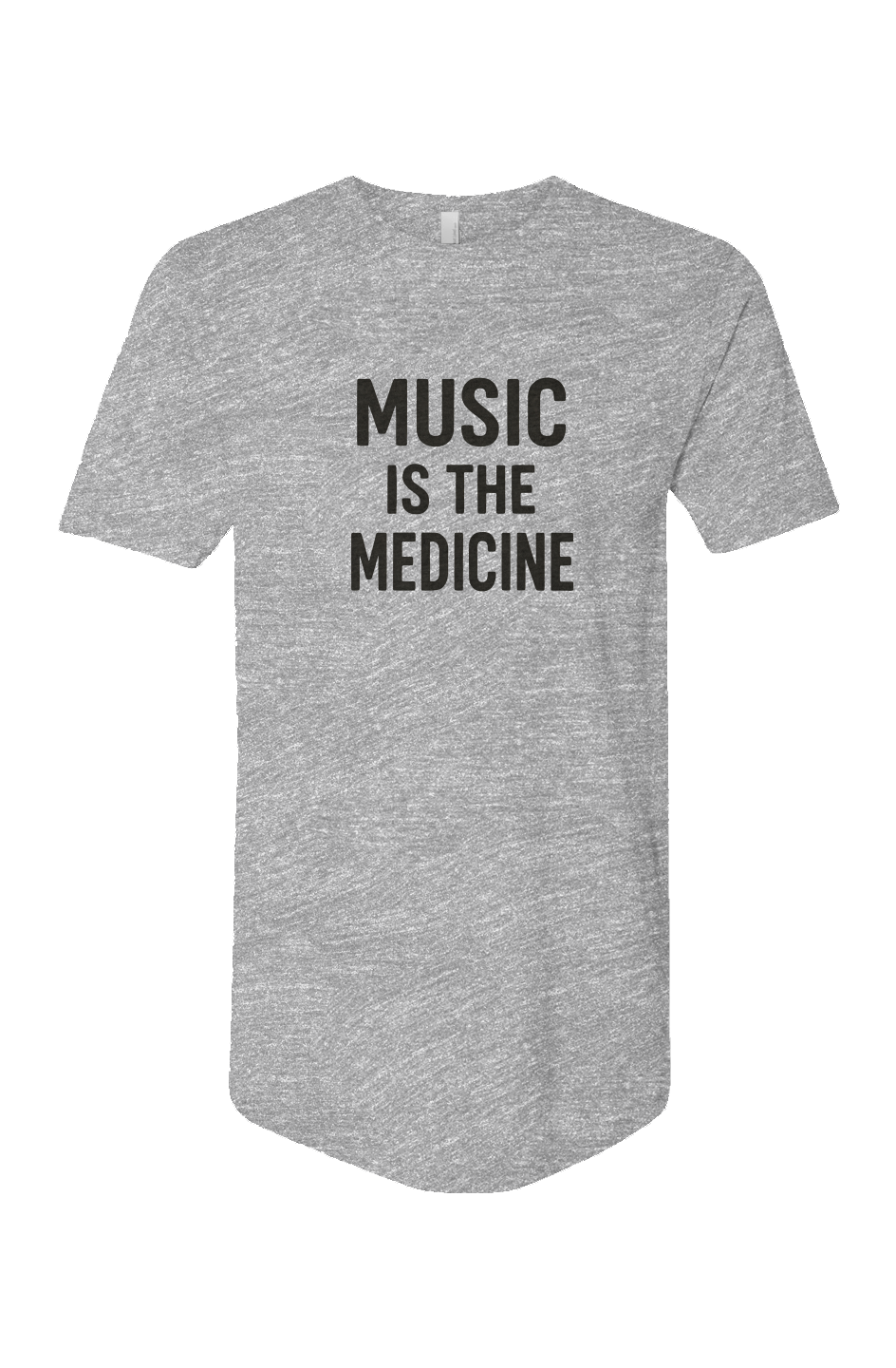 Cotton Long Body Short Sleeve Crew (Music Is The Medicine)