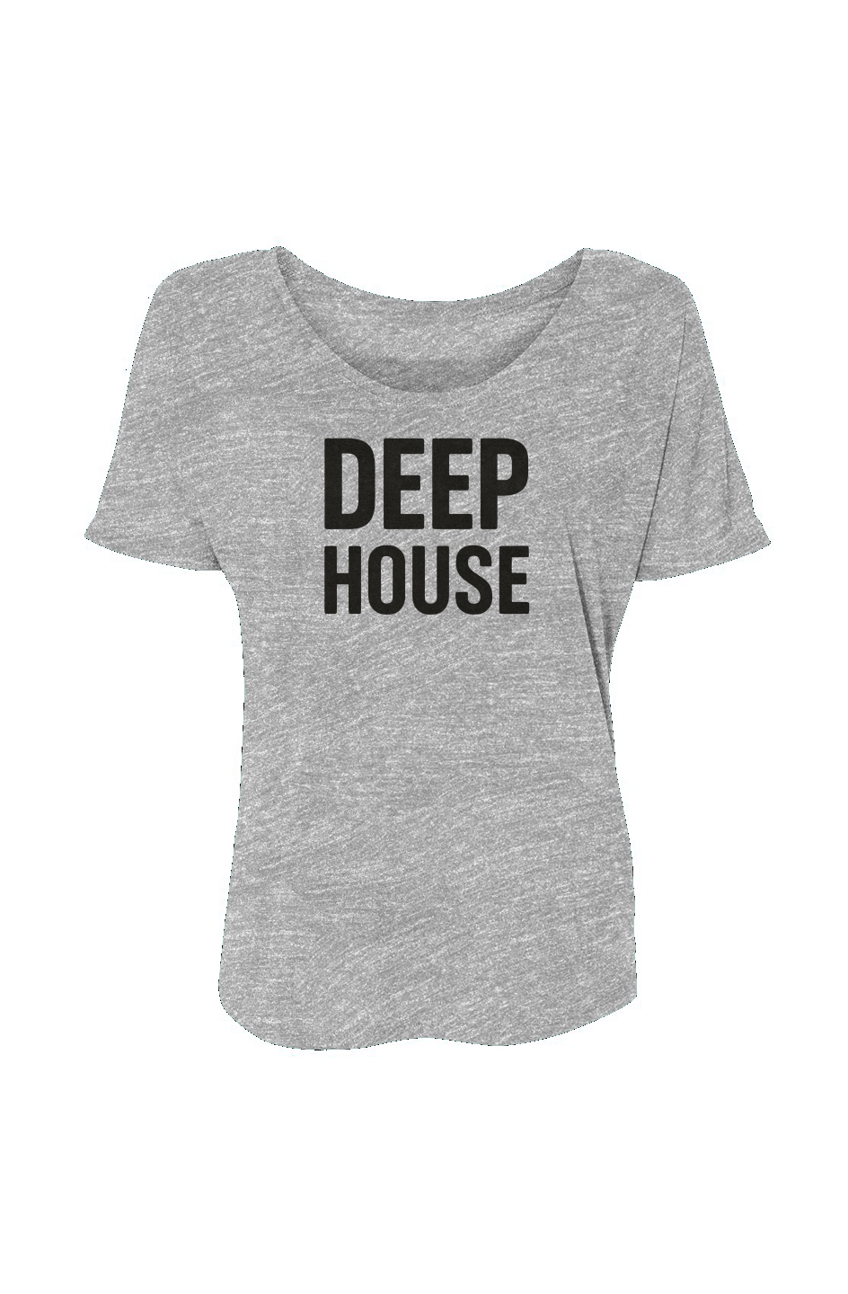 Women’s Slouchy Tee (Deep House)