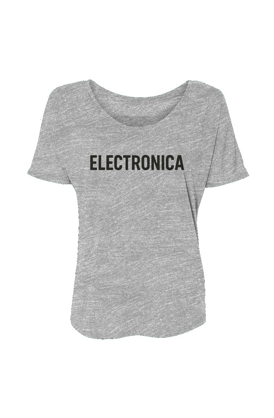 Women’s Slouchy Tee (Electronica)