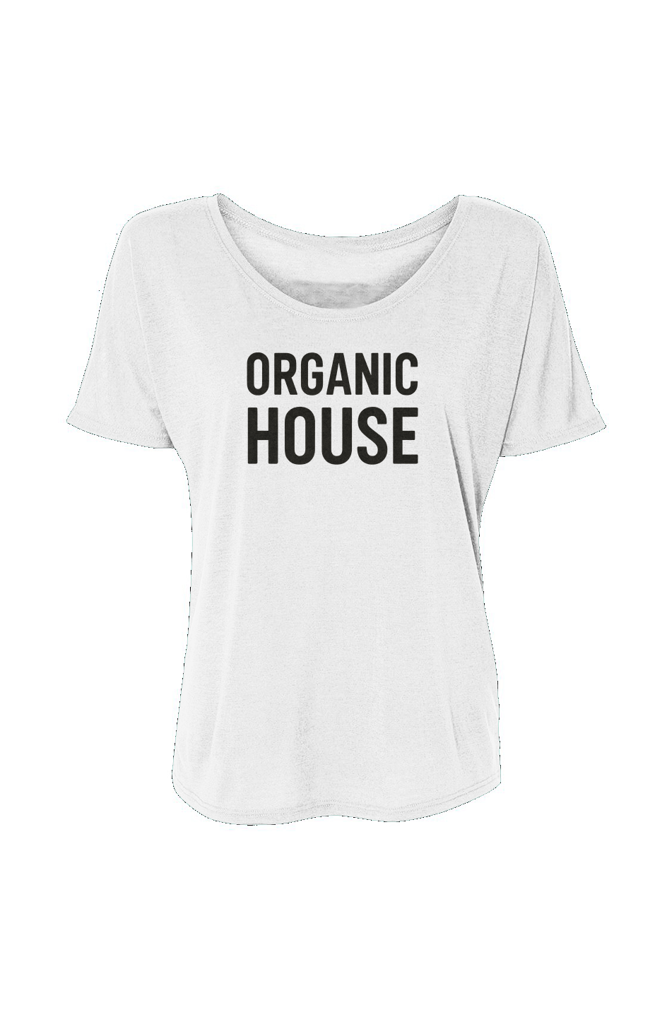 Women’s Slouchy Tee (Organic House)