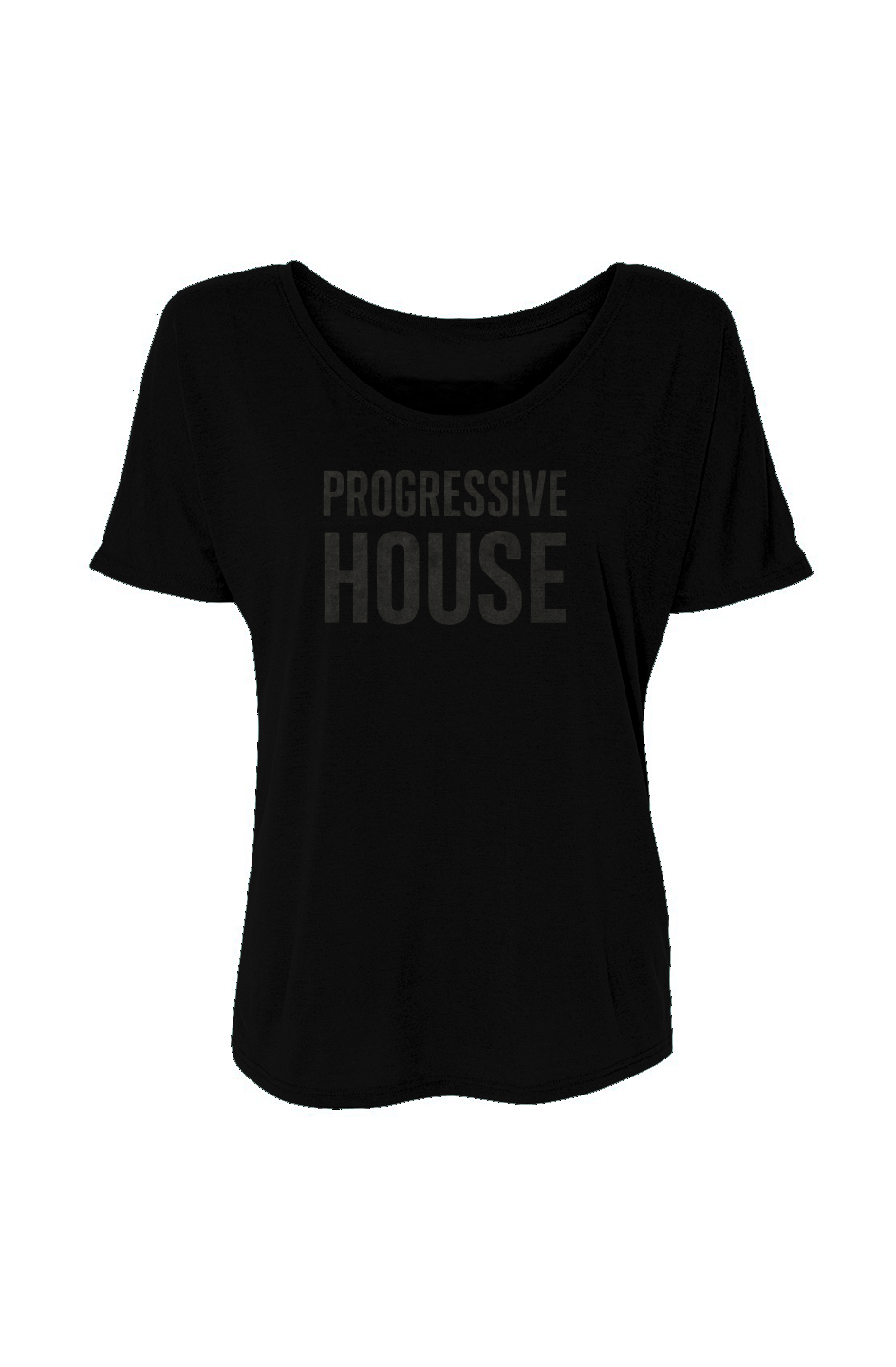 Women’s Slouchy Tee (Progressive House)