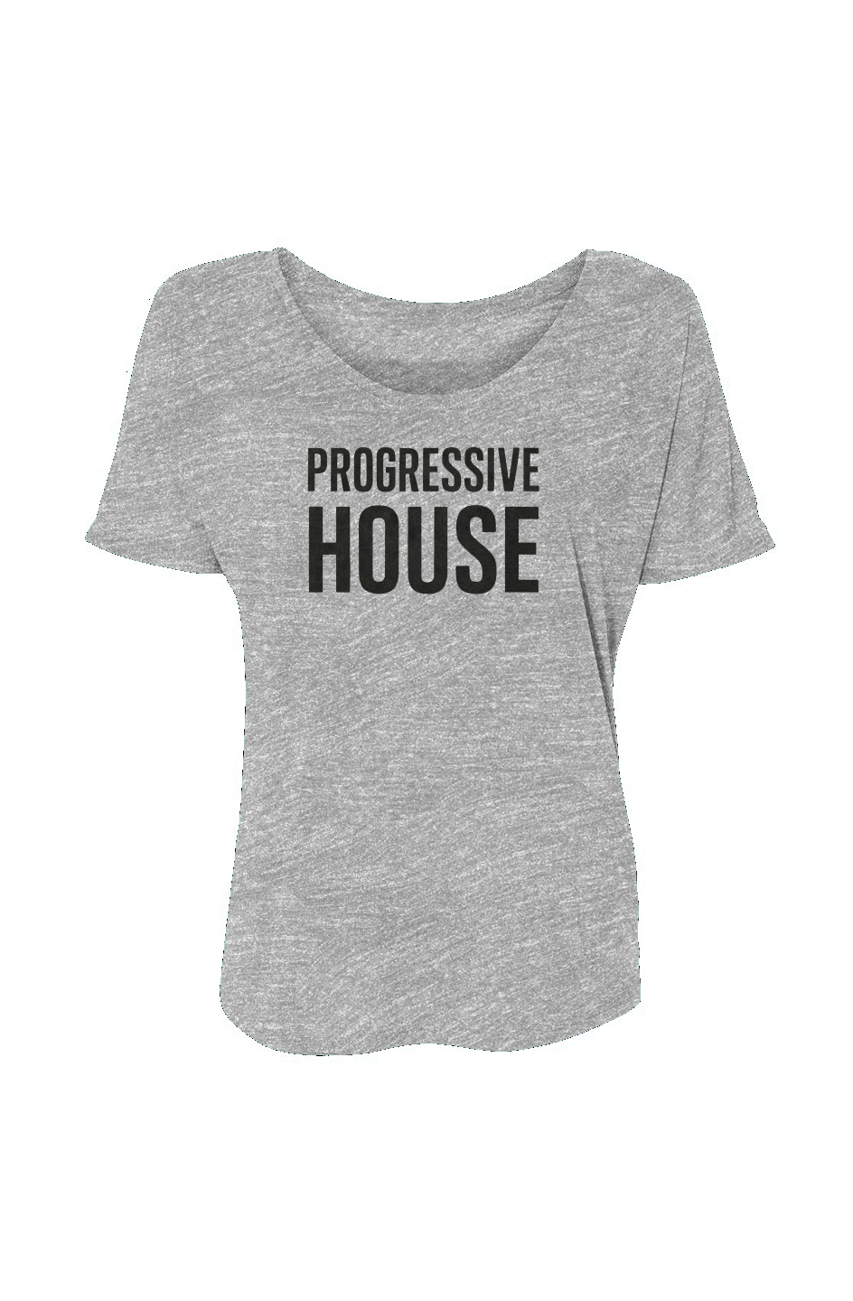 Women’s Slouchy Tee (Progressive House)