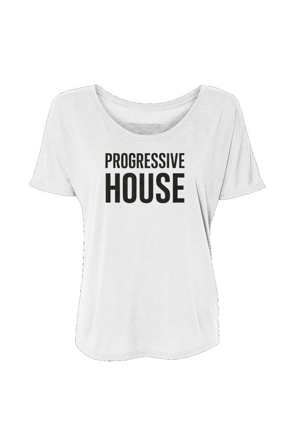 Women’s Slouchy Tee (Progressive House)