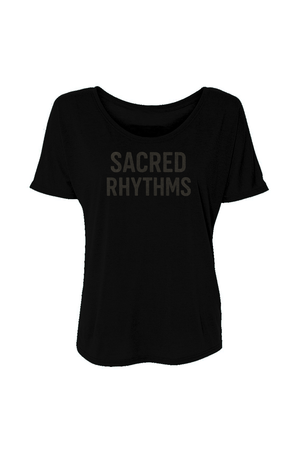 Women’s Slouchy Tee (Sacred Rhythms)