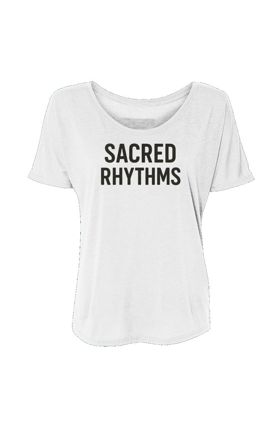 Women’s Slouchy Tee (Sacred Rhythms)