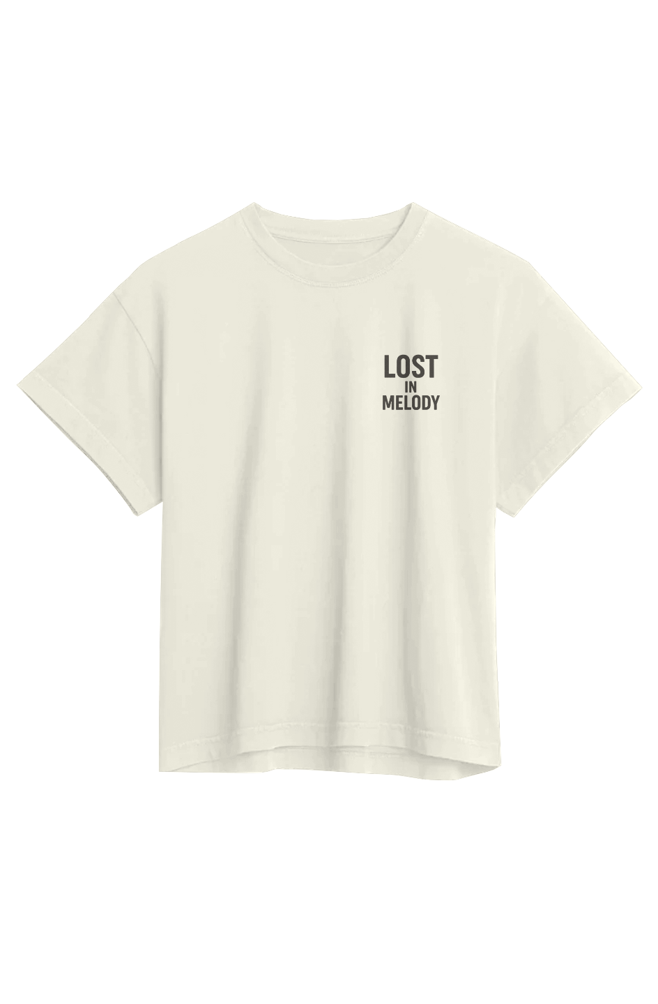Women's Heavyweight Organic Tee (Lost In Melody)