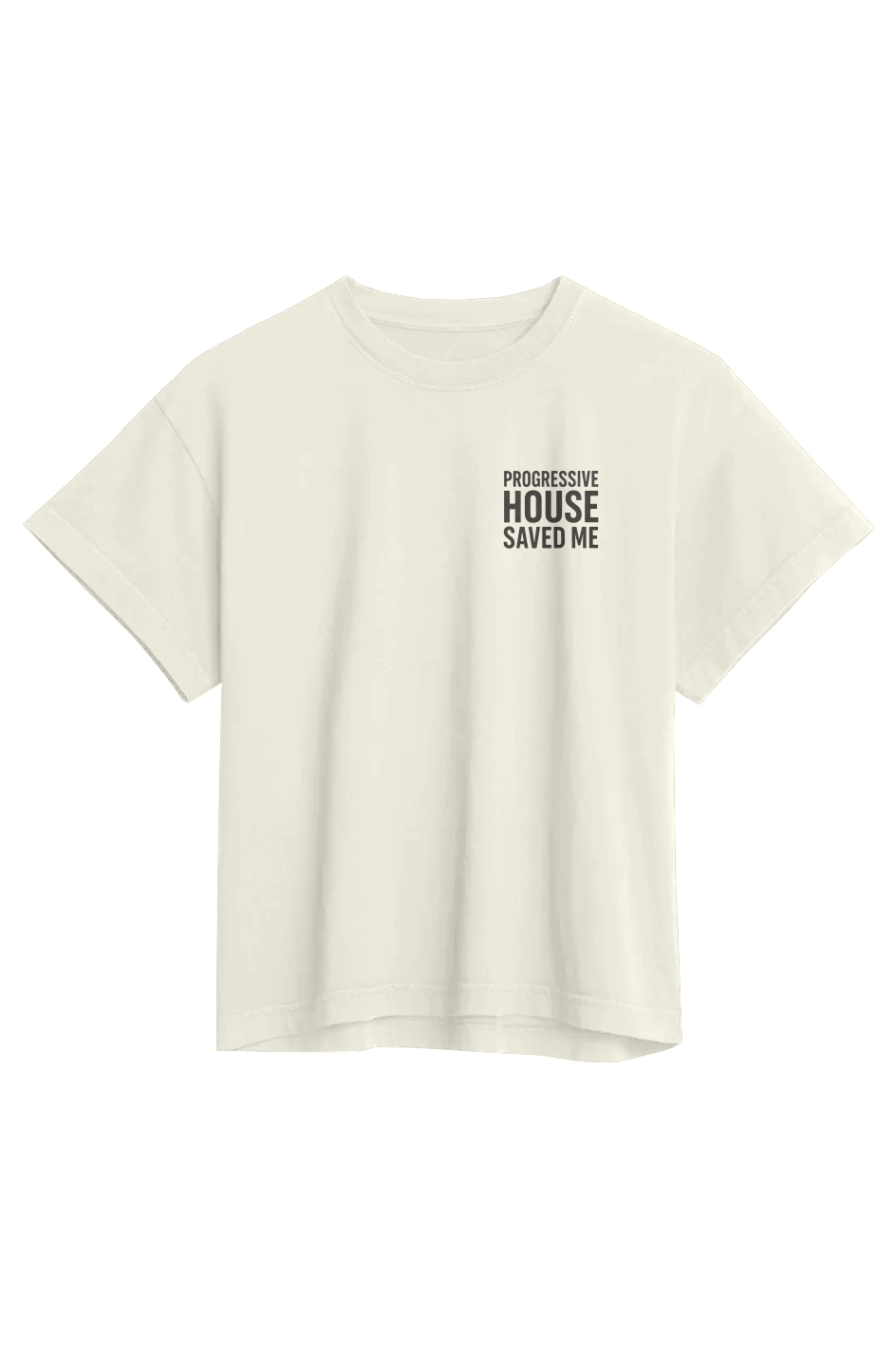 Women's Heavyweight Organic Tee (Progressive House Saved Me)