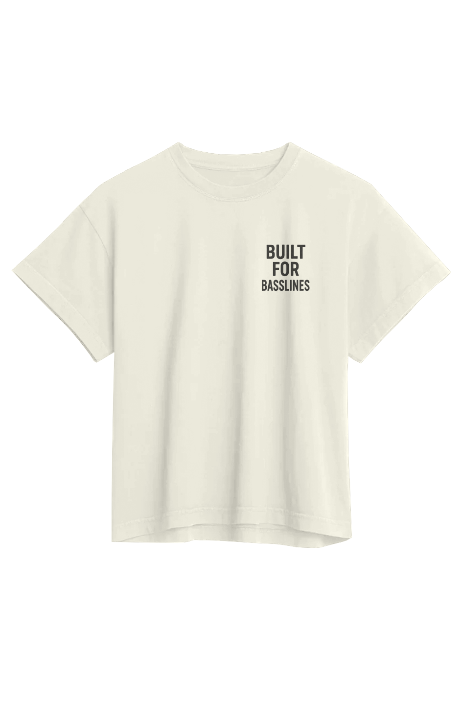 Women's Heavyweight Organic Tee (Built For Basslines)