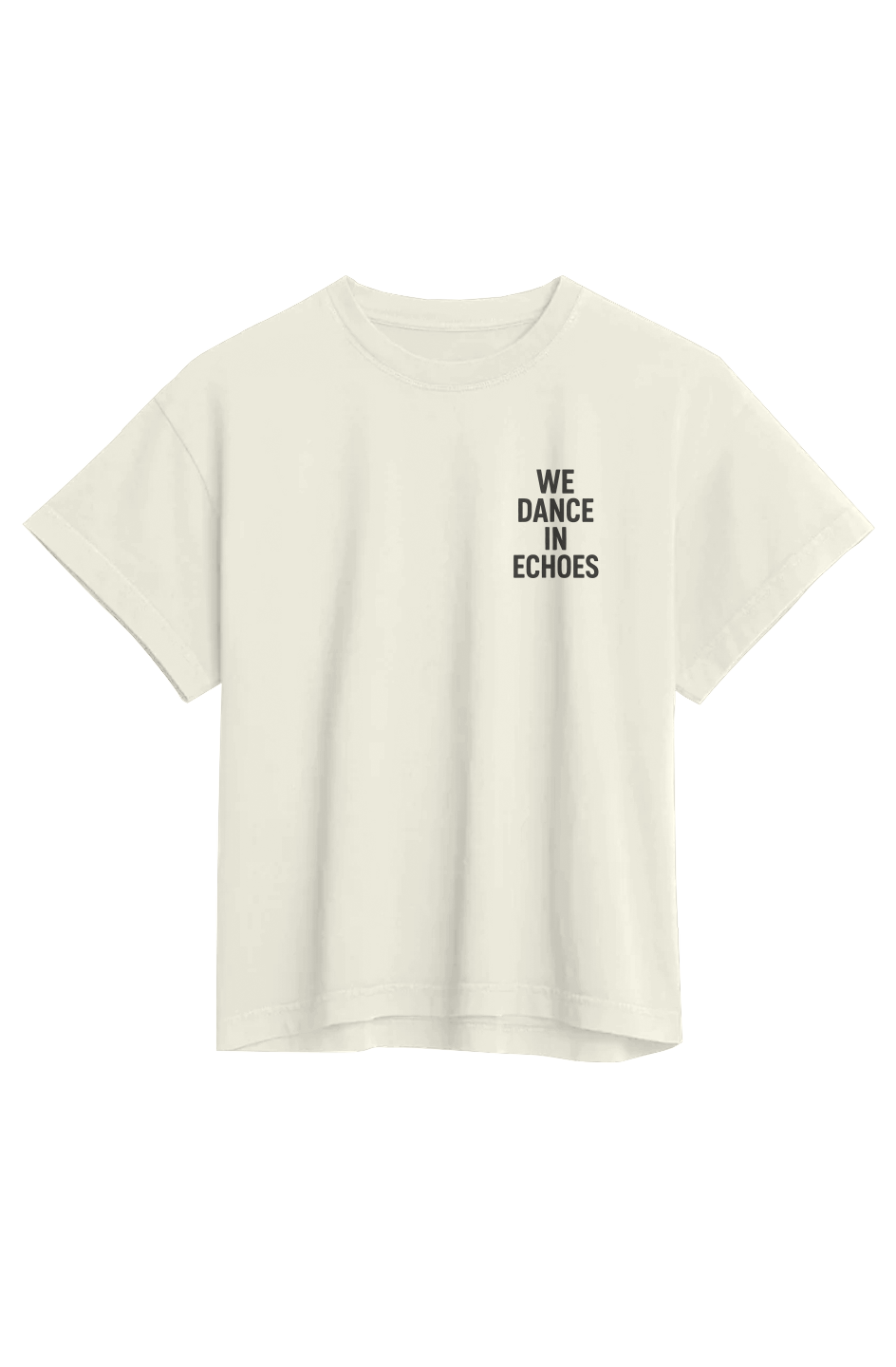 Women's Heavyweight Organic Tee (We Dance In Echoes)