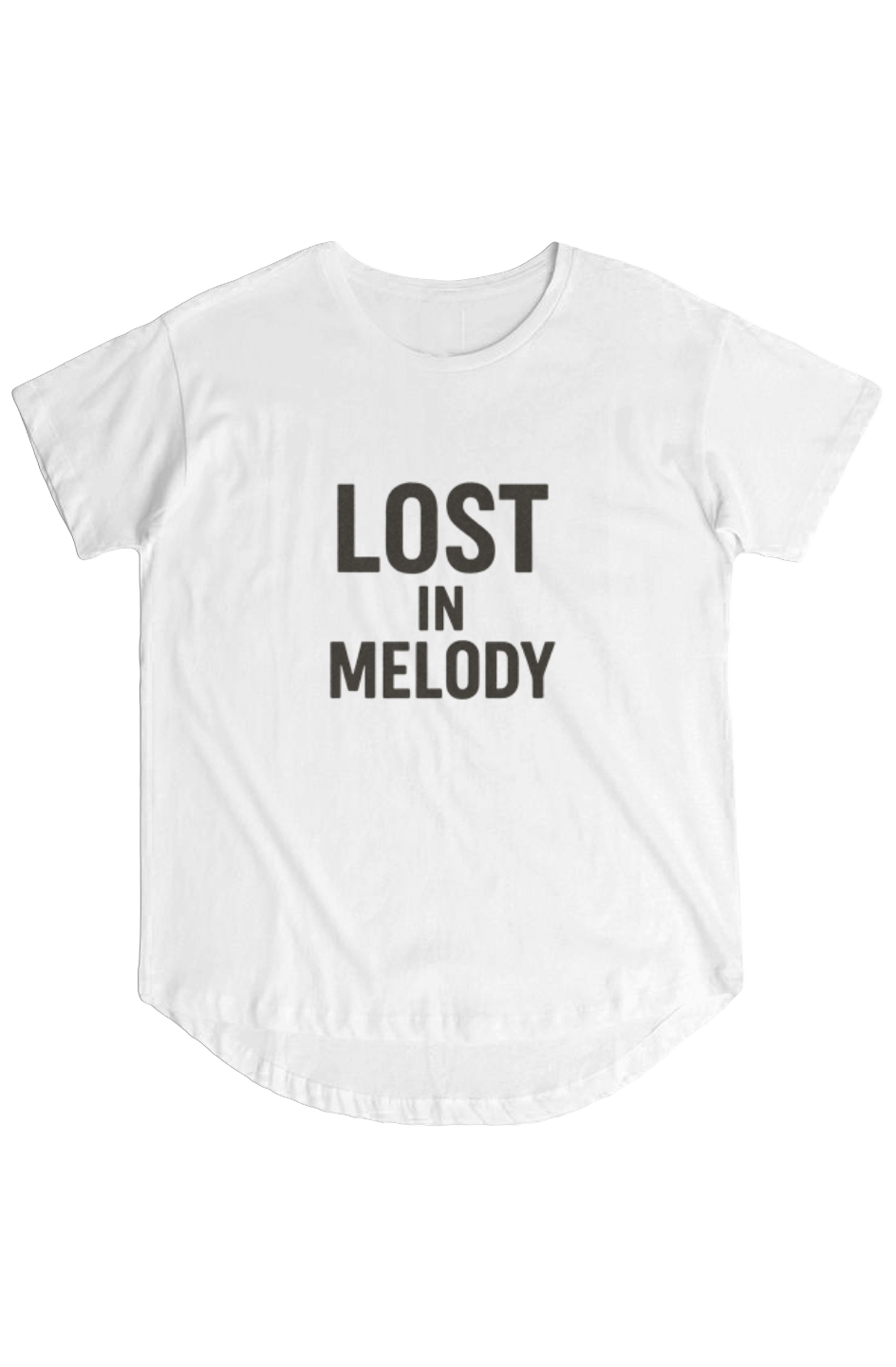 Women's Hi Lo Tee (Lost in Melody)
