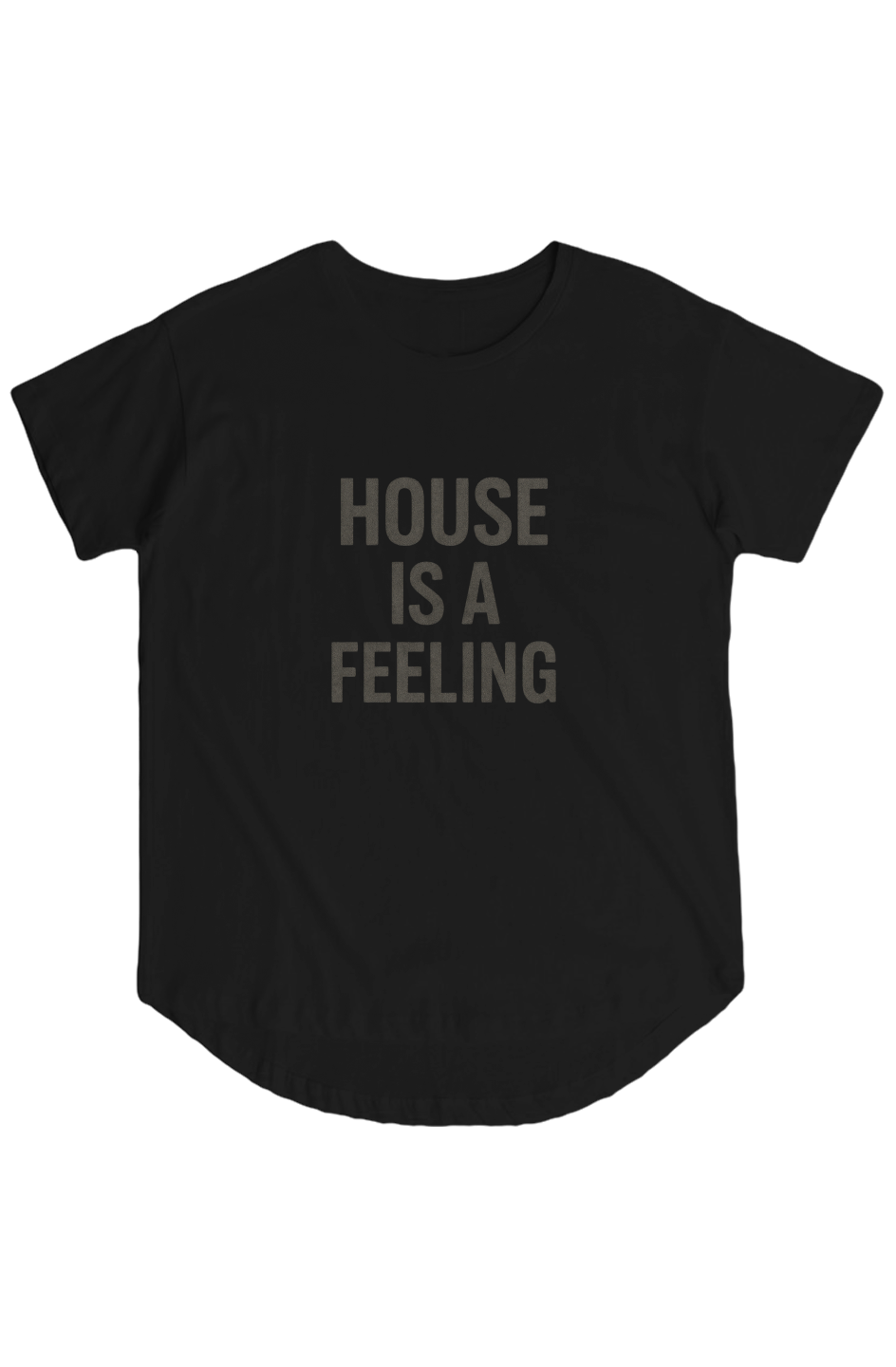 Women's Hi Lo Tee (House Is A Feeling)