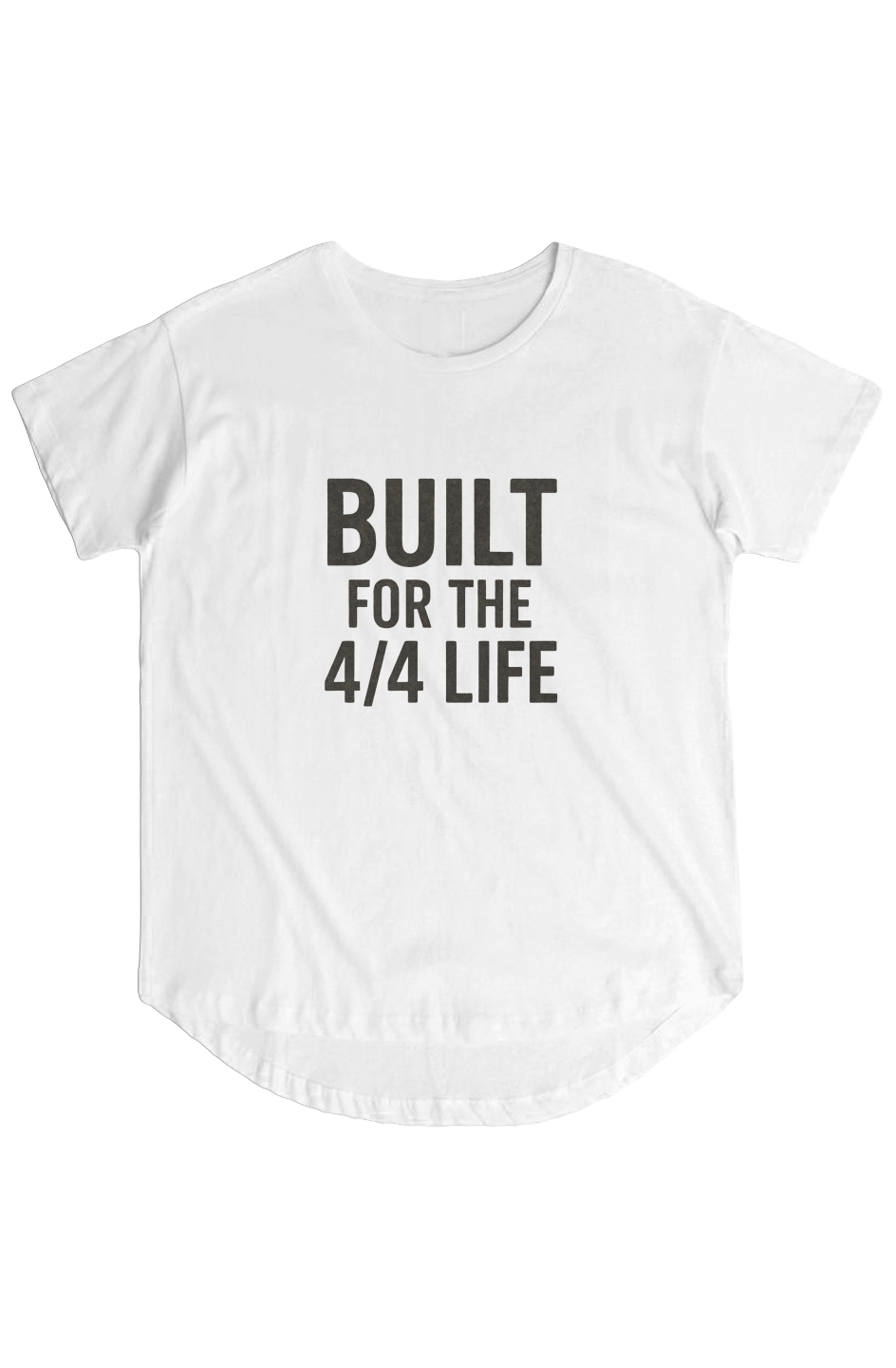 Women's Hi Lo Tee (Built For The 4/4 Life)