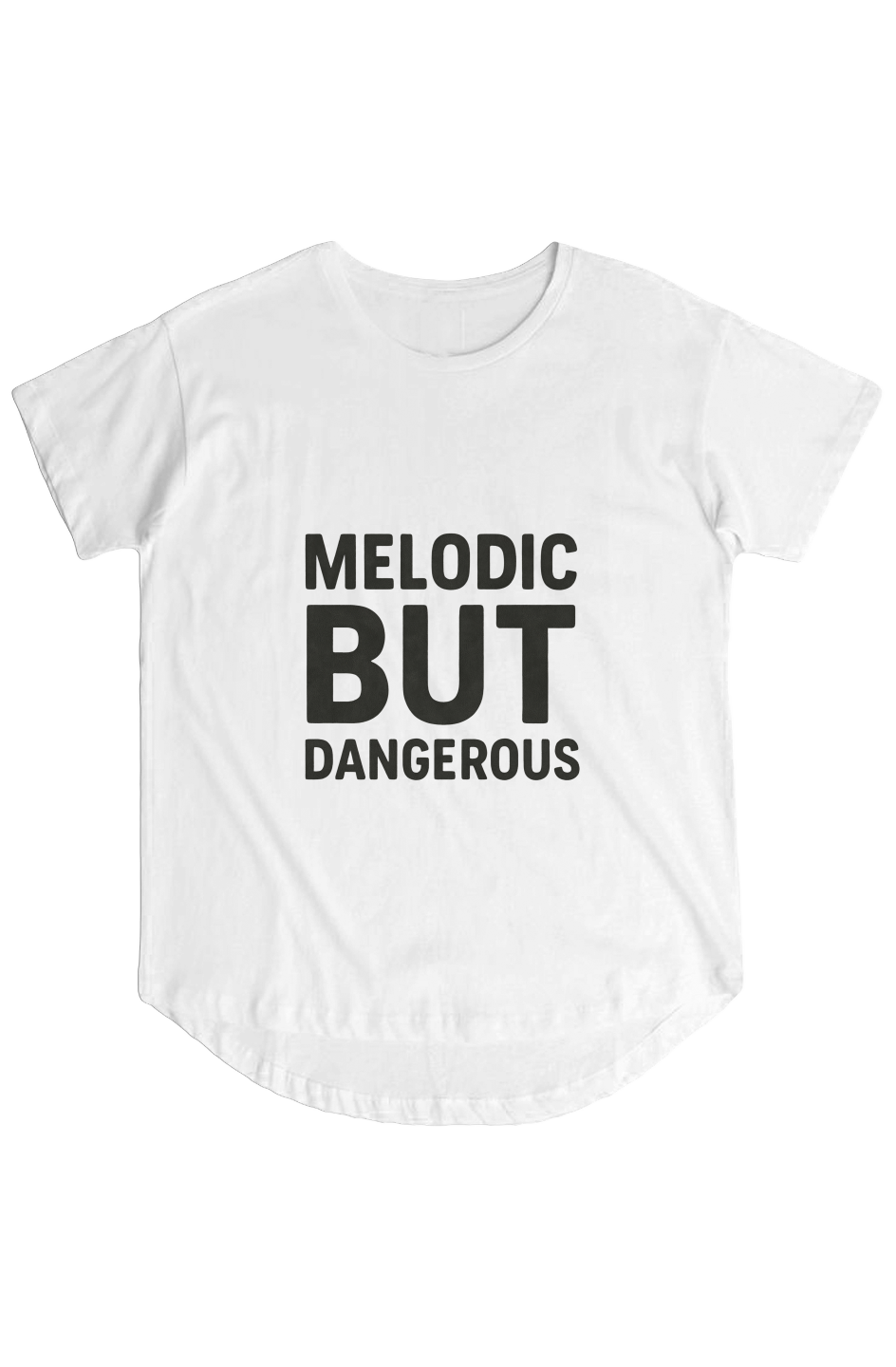 Womens Hi Lo Tee (Melodic But Dangerous)