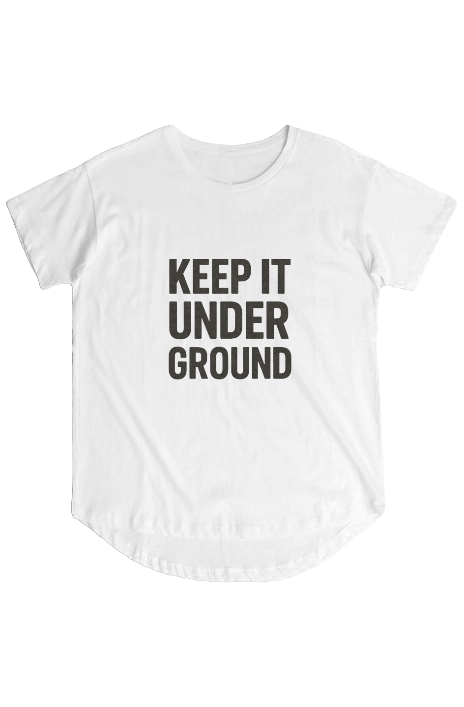 Womens Hi Lo Tee (Keep It Underground)