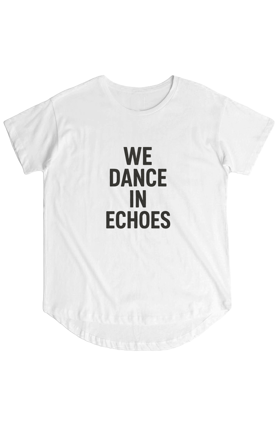 Women's Hi Lo Tee (We Dance In Echoes)