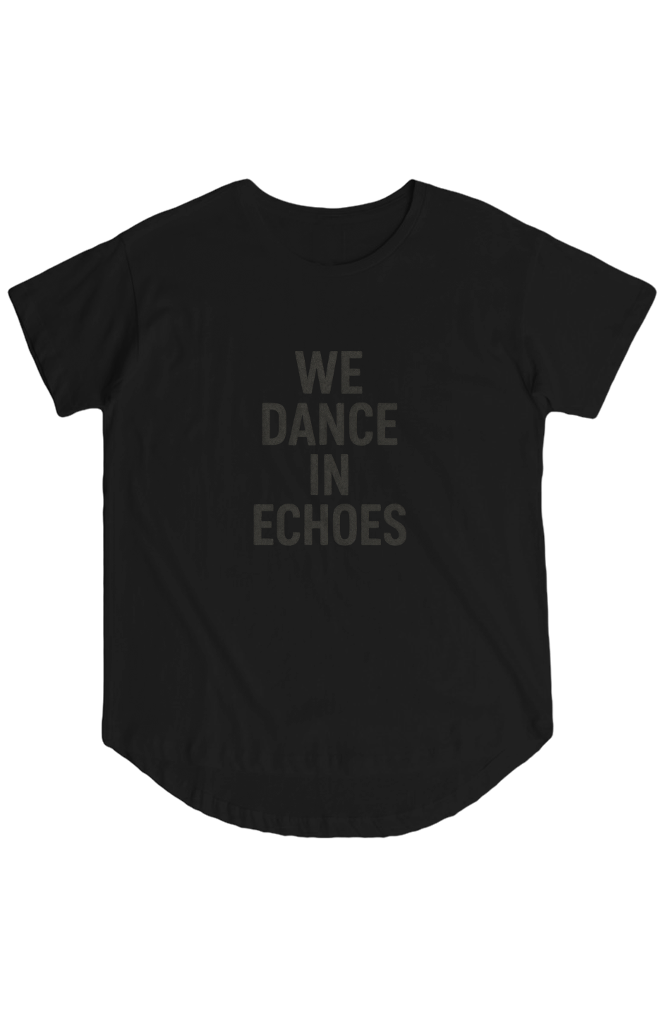 Women's Hi Lo Tee (We Dance In Echoes)