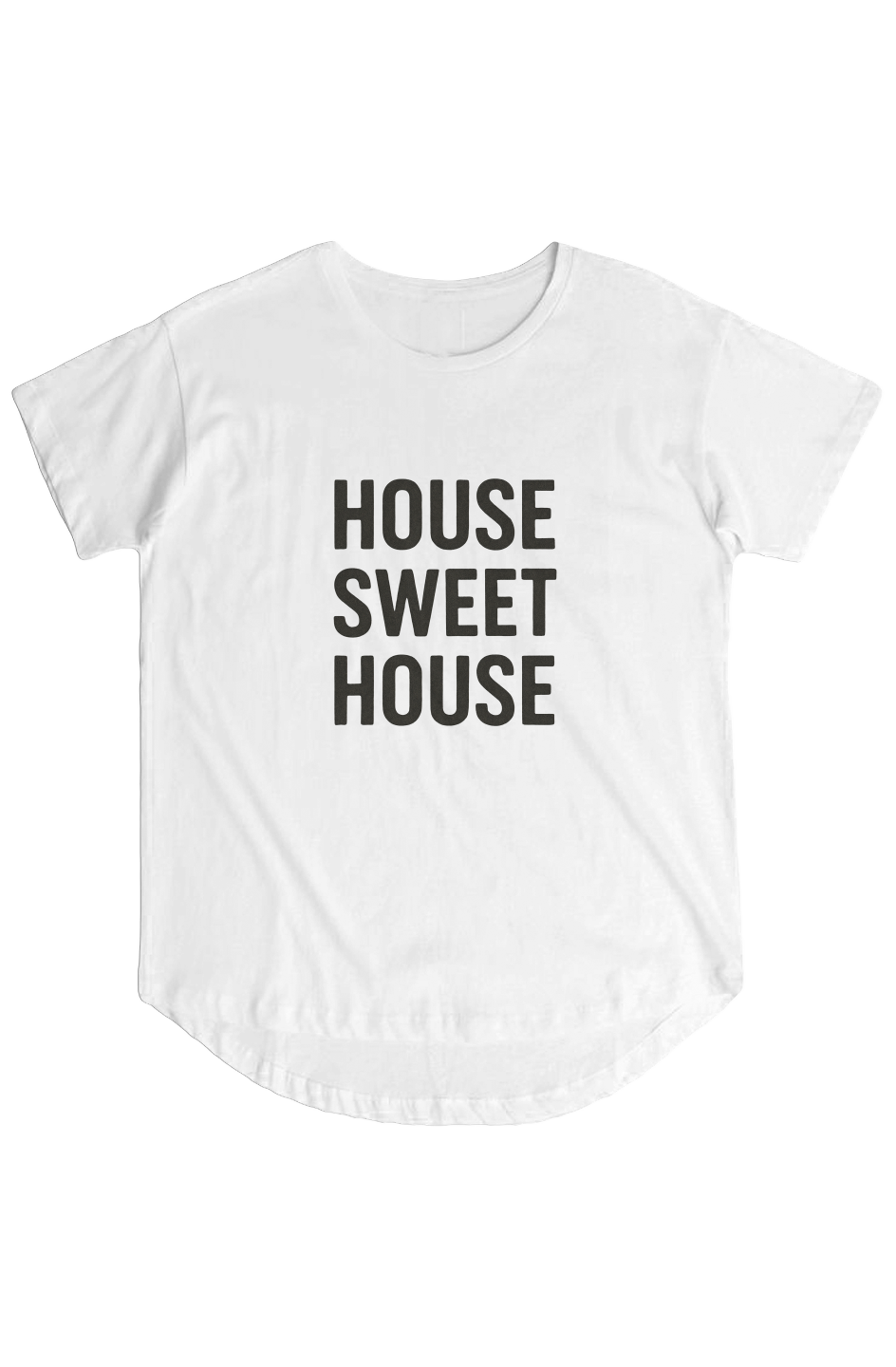 Women's Hi Lo Tee (House Sweet House)