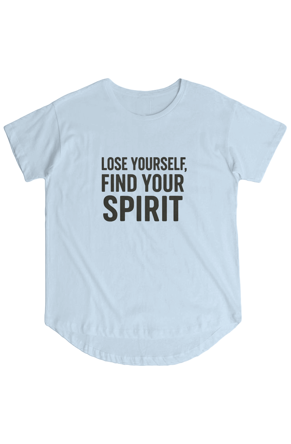 Women's Hi Lo Tee (Lose Yourself Find Your Spirit)