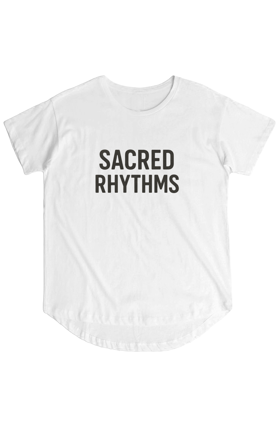 Women's Hi Lo Tee (Sacred Rhythms)