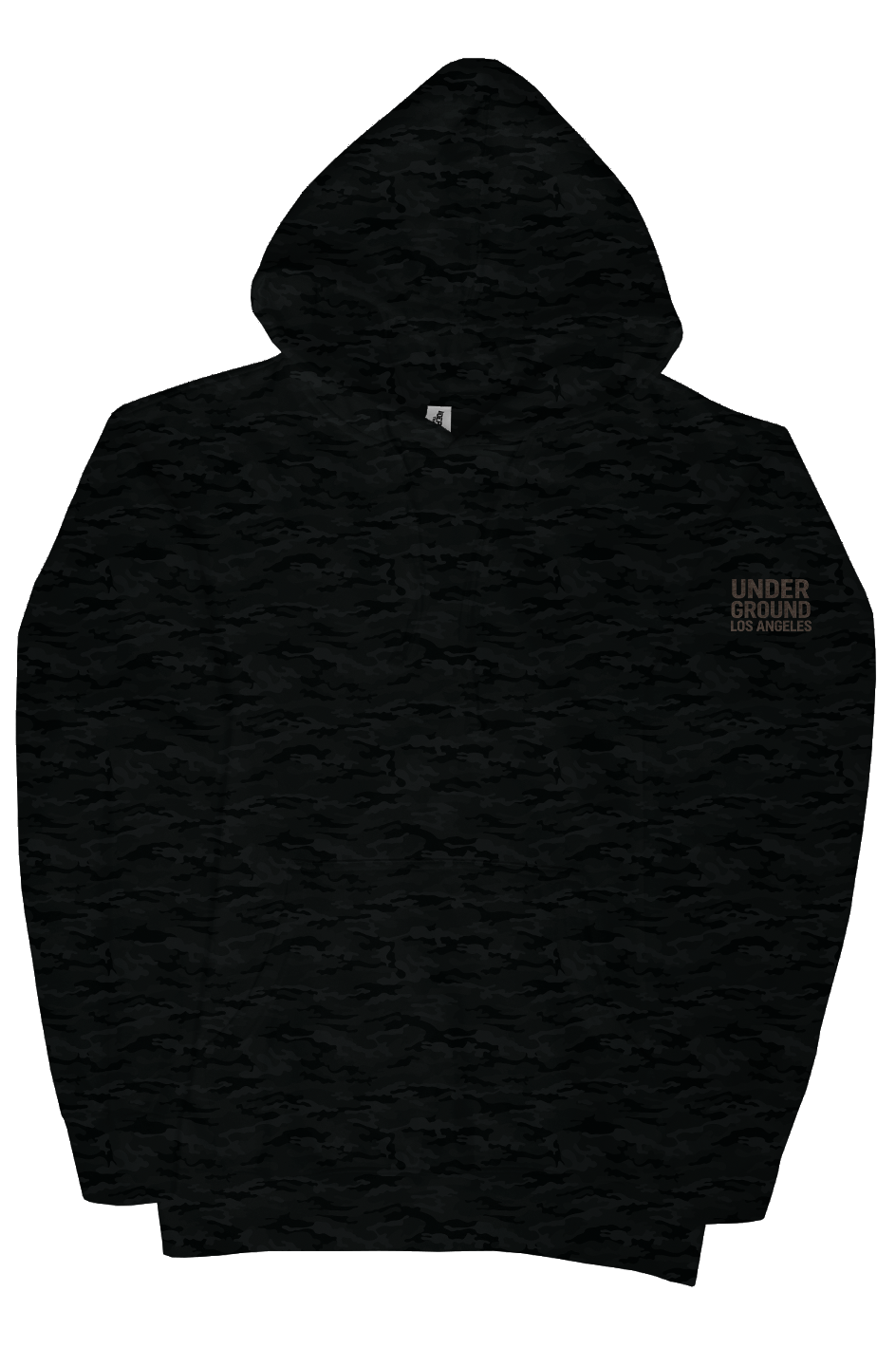 Camo Independent Heavyweight Hoodie (Underground L